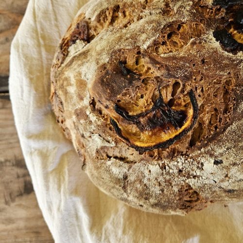 Orange Sourdough Bread